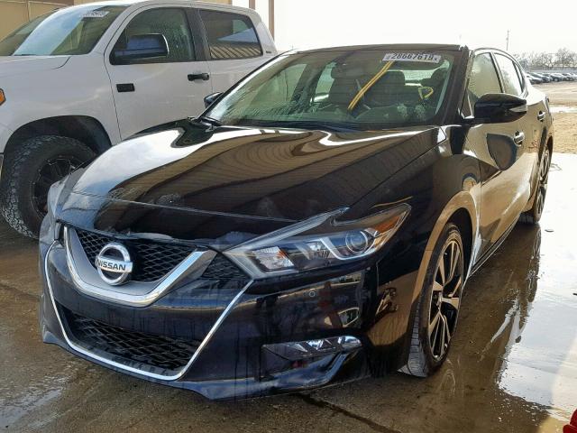 1N4AA6APXHC447709 - 2017 NISSAN MAXIMA 3.5 BLACK photo 2