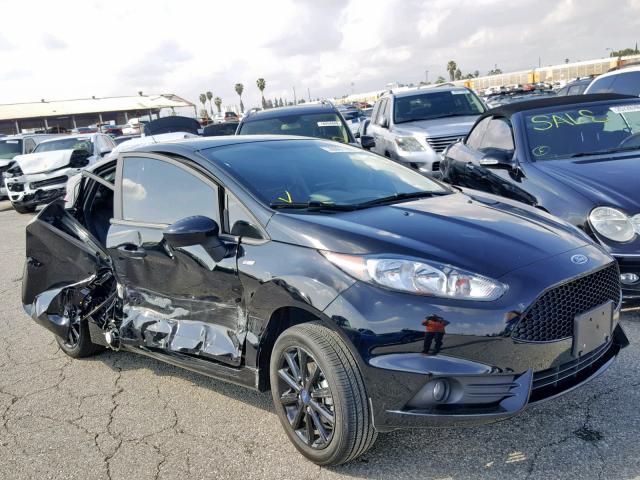 3FADP4DJ0KM105103 - 2019 FORD FIESTA ST BLACK photo 1