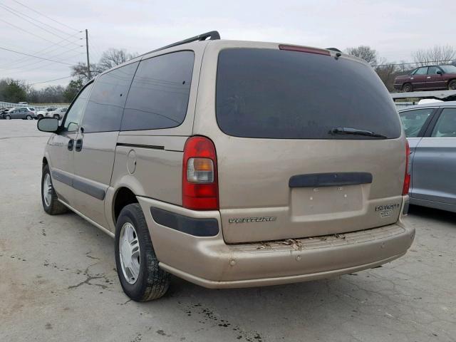 1GNDX13EX3D206053 - 2003 CHEVROLET VENTURE LU TAN photo 3