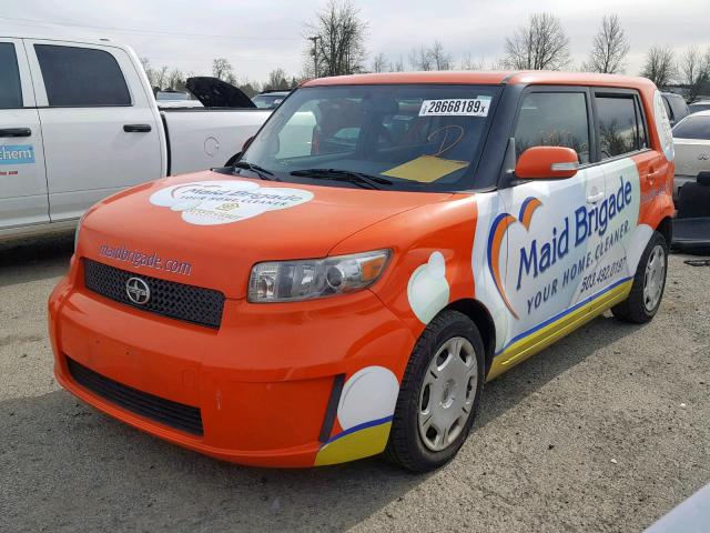 JTLKE50E181028189 - 2008 TOYOTA SCION XB 橙色 照片 2
