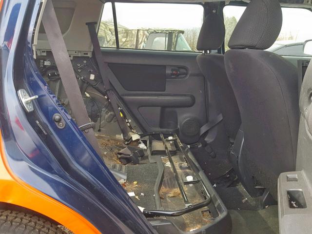 JTLKE50E181028189 - 2008 TOYOTA SCION XB 橙色 照片 6