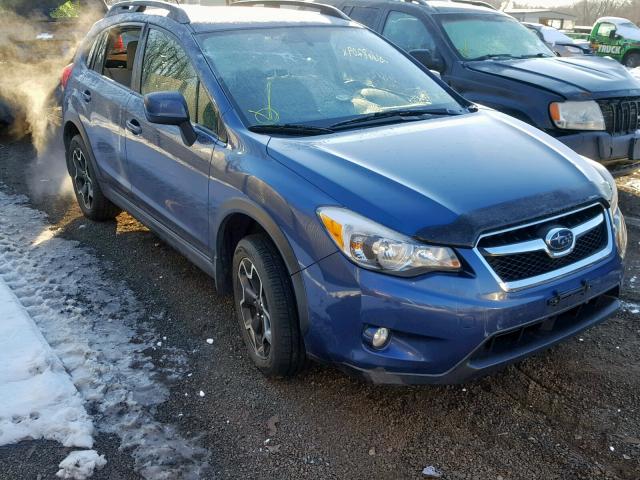 JF2GPACC2DH843440 - 2013 SUBARU XV CROSSTR BLUE photo 1