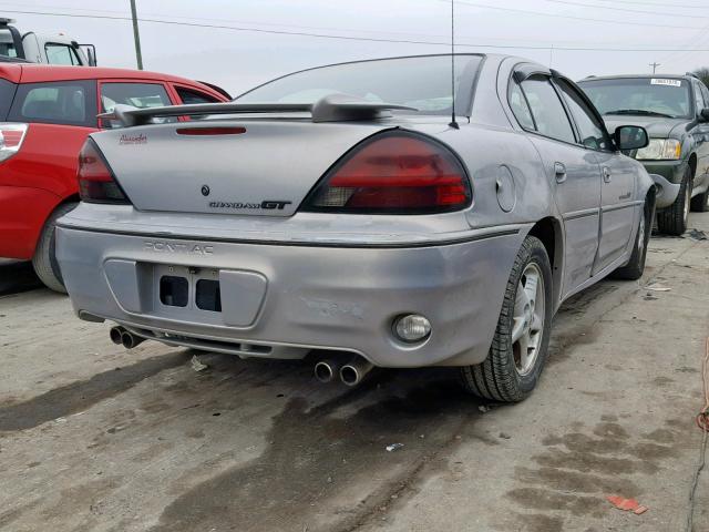 1G2NV52E6YC563095 - 2000 PONTIAC GRAND AM G SILVER photo 4