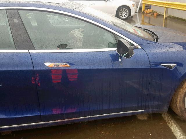 5YJSA1E20JF277062 - 2018 TESLA MODEL S Синій фото 5