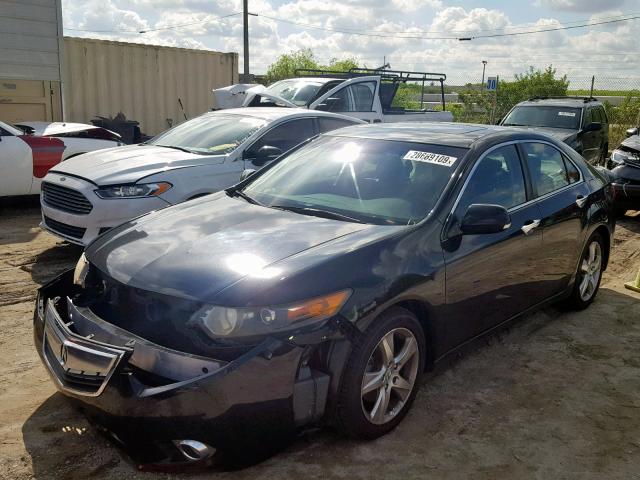 JH4CU2F69CC001111 - 2012 ACURA TSX TECH BLACK photo 2