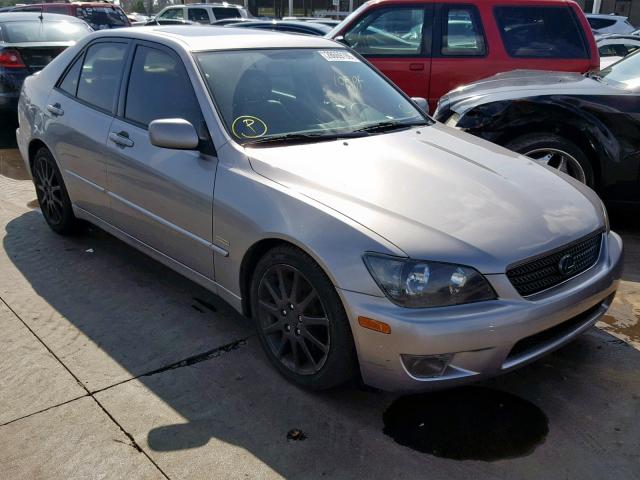 JTHBD192140091369 - 2004 LEXUS IS 300 GRAY photo 1