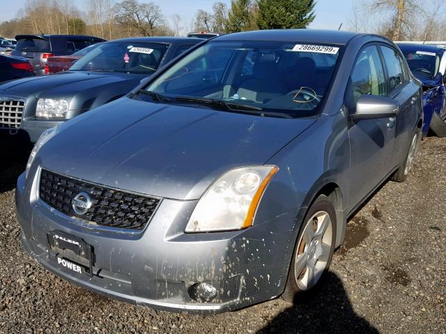 3N1AB61E18L735843 - 2008 NISSAN SENTRA 2.0 SILVER photo 2