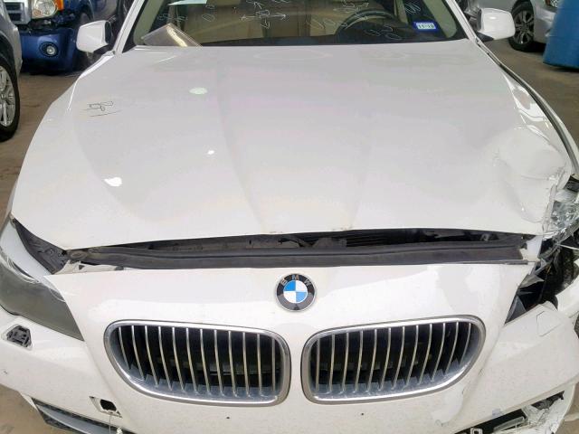 WBAXH5C54CDW07654 - 2012 BMW 528 XI WHITE photo 7
