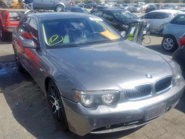 WBAGL63403DP68336 - 2003 BMW 745 I GRAY photo 1