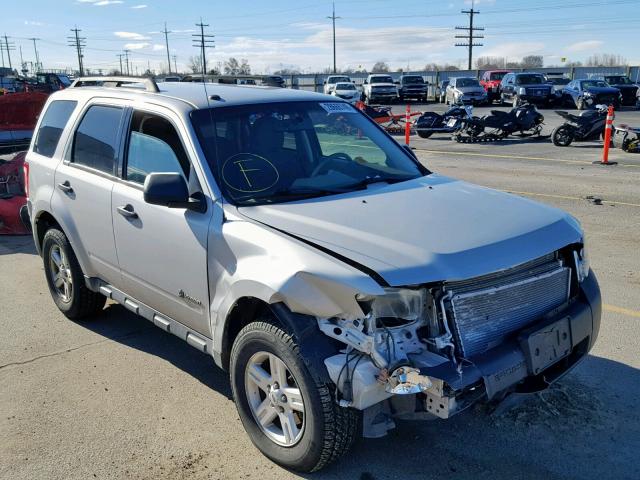 1FMCU59369KC65370 - 2009 FORD ESCAPE HYB SILVER photo 1