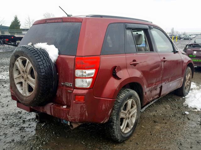 JS3TD947464105382 - 2006 SUZUKI GRAND VITA MAROON photo 4