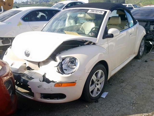 3VWRF31Y46M303961 - 2006 VOLKSWAGEN NEW BEETLE Weiß Foto 2
