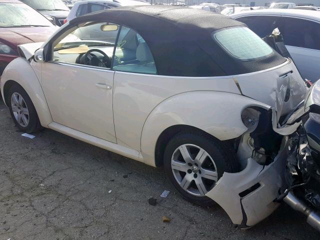 3VWRF31Y46M303961 - 2006 VOLKSWAGEN NEW BEETLE Weiß Foto 3