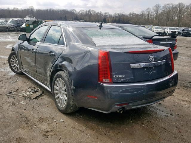 1G6DE5E51C0154003 - 2012 CADILLAC CTS LUXURY GRAY photo 3