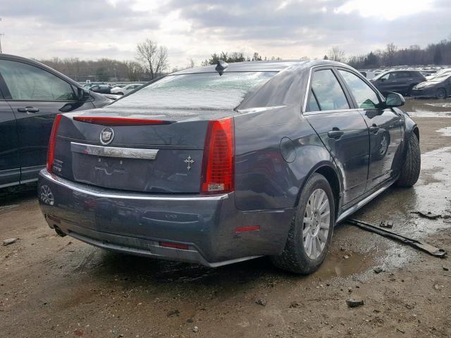 1G6DE5E51C0154003 - 2012 CADILLAC CTS LUXURY GRAY photo 4