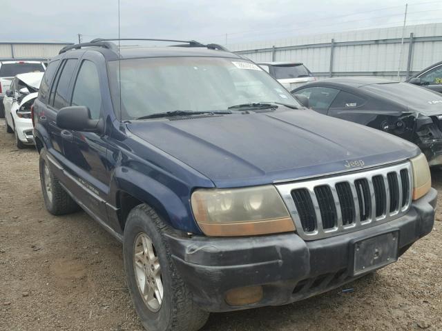 1J4GW48S4YC181196 - 2000 JEEP GRAND CHER BLUE photo 1