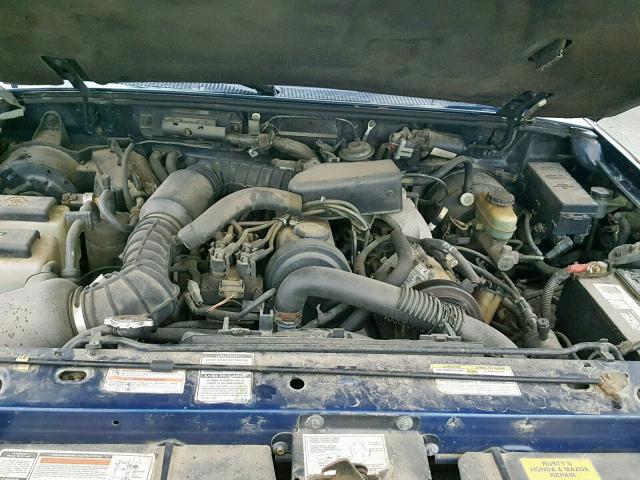 4F4CR16A1STMZ6121 - 1995 MAZDA B2300 CAB BLUE photo 7