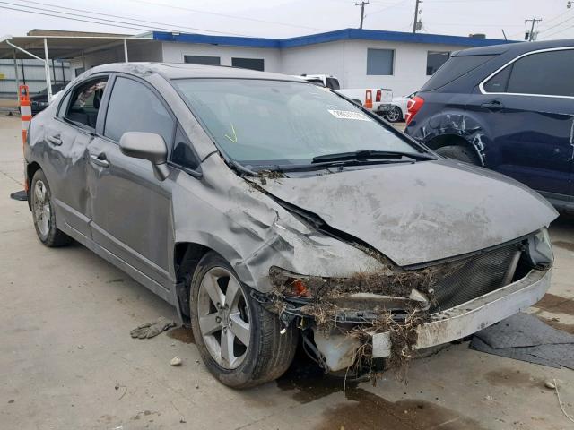 2HGFA16938H318920 - 2008 HONDA CIVIC EXL GRAY photo 1