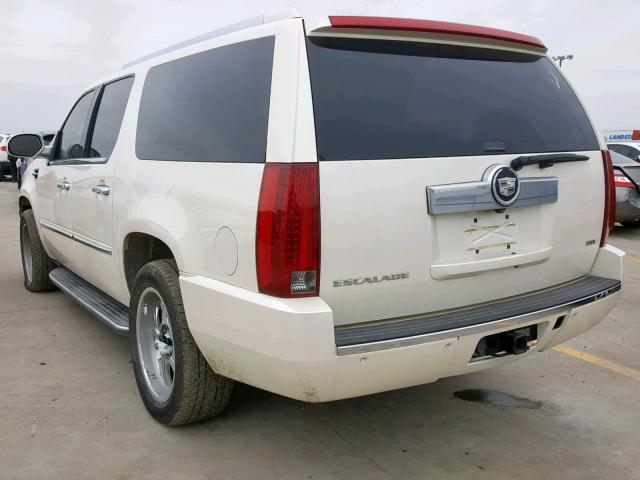 1GYFK66837R243354 - 2007 CADILLAC ESCALADE E WHITE photo 3