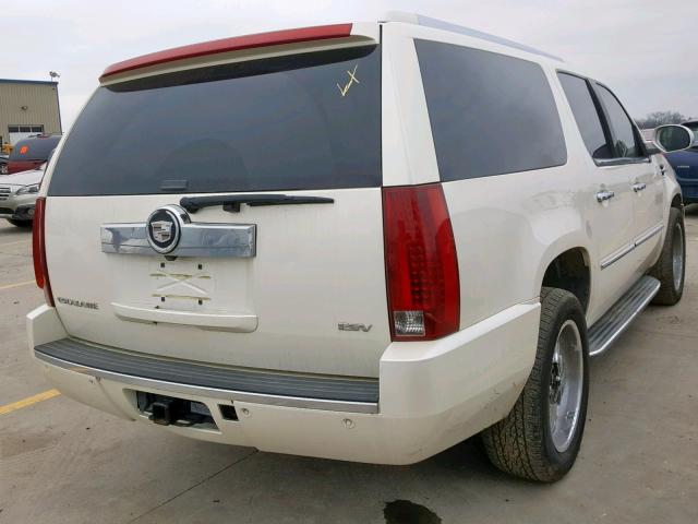 1GYFK66837R243354 - 2007 CADILLAC ESCALADE E WHITE photo 4