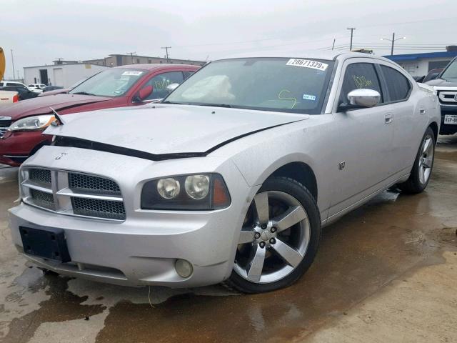 2B3KA33G48H329292 - 2008 DODGE CHARGER SX SILVER photo 2