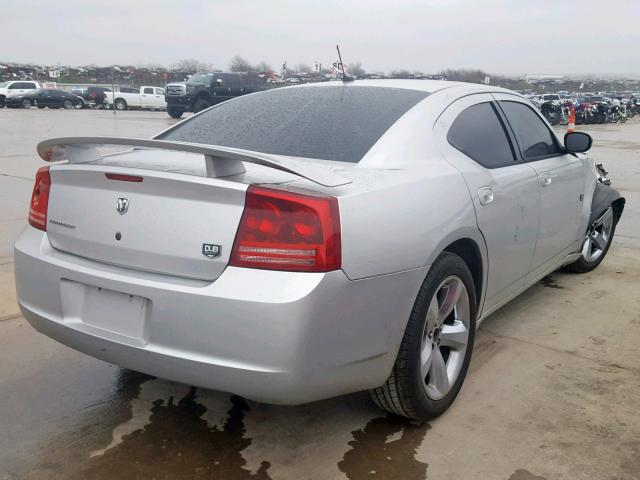 2B3KA33G48H329292 - 2008 DODGE CHARGER SX SILVER photo 4