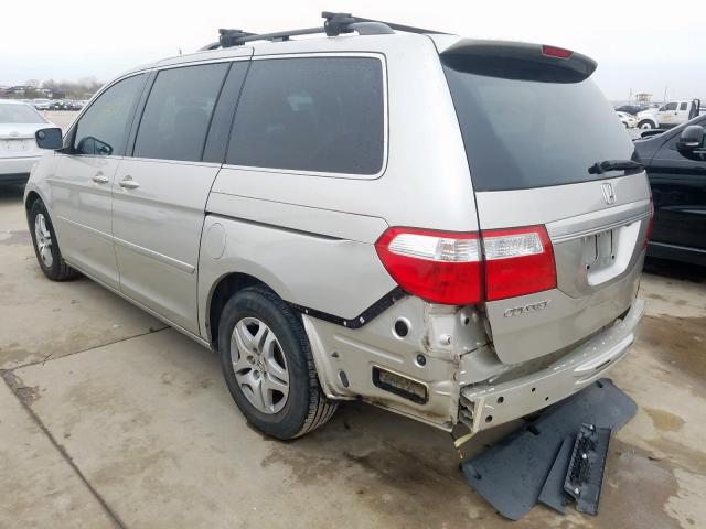 5FNRL38736B064299 - 2006 HONDA ODYSSEY EXL  photo 3