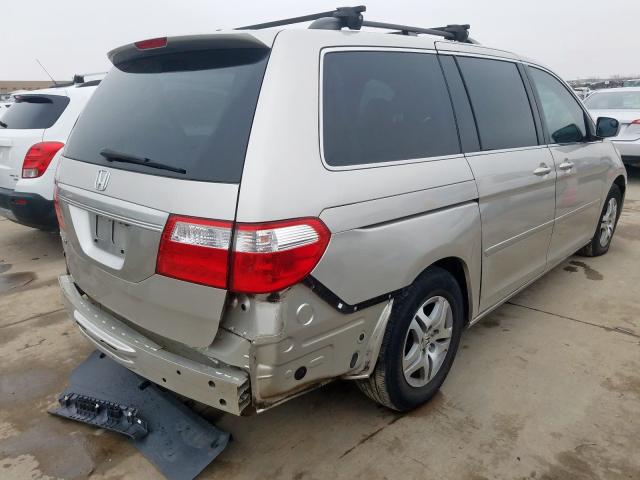 5FNRL38736B064299 - 2006 HONDA ODYSSEY EXL  photo 4