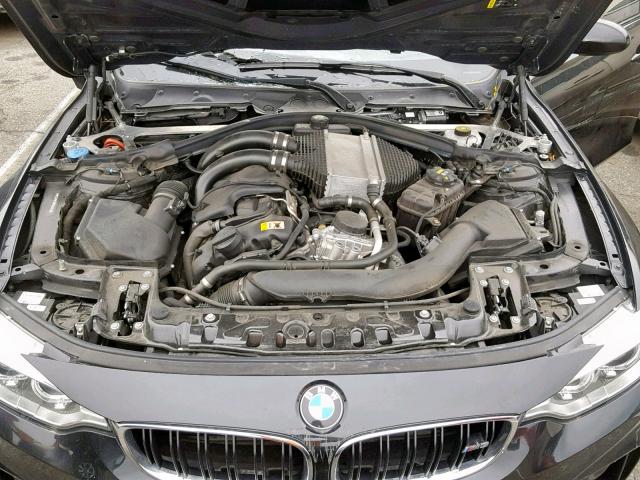 WBS8M9C59H5G42245 - 2017 BMW M3 BLACK photo 7