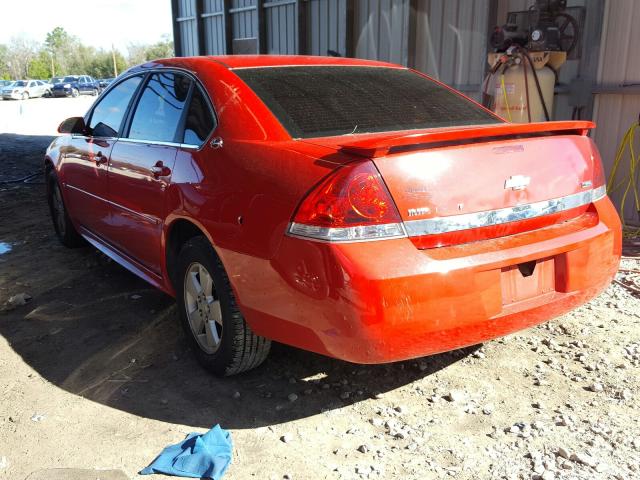 2G1WT57K491174539 - 2009 CHEVROLET IMPALA 1LT  photo 3