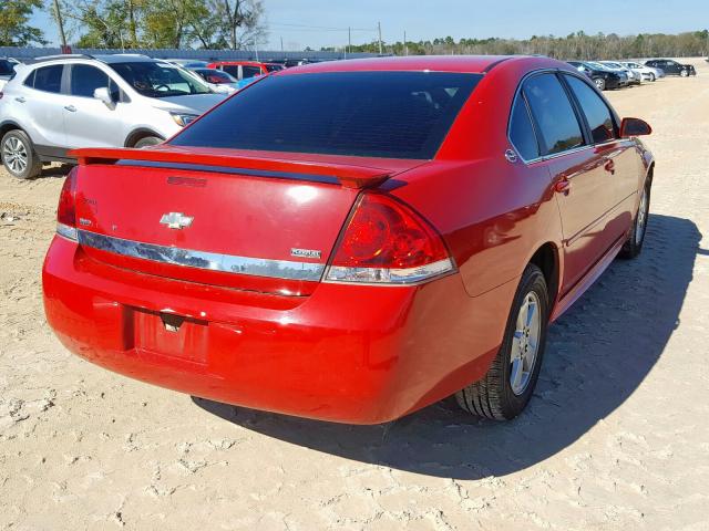 2G1WT57K491174539 - 2009 CHEVROLET IMPALA 1LT  photo 4