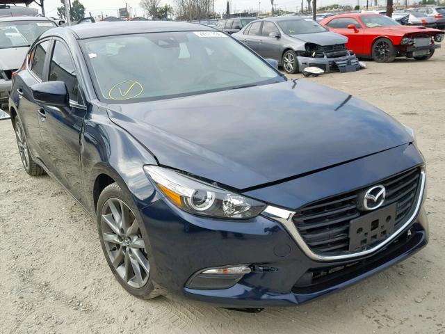 3MZBN1L30JM185538 - 2018 MAZDA 3 TOURING BLUE photo 1