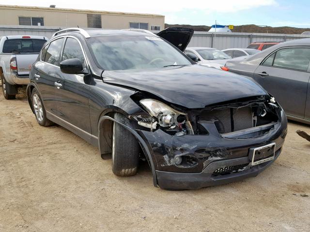 JNKAJ09E89M900116 - 2009 INFINITI EX35 BASE BLACK photo 1