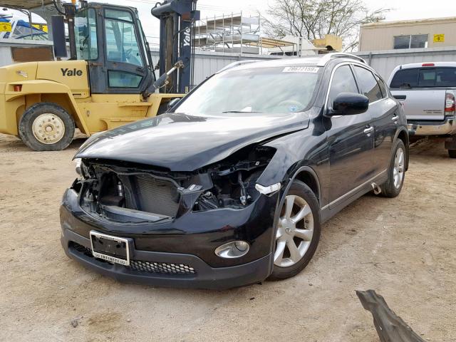 JNKAJ09E89M900116 - 2009 INFINITI EX35 BASE BLACK photo 2