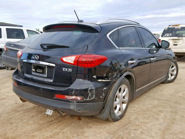 JNKAJ09E89M900116 - 2009 INFINITI EX35 BASE BLACK photo 4