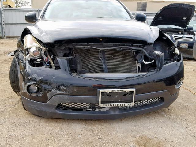 JNKAJ09E89M900116 - 2009 INFINITI EX35 BASE BLACK photo 9