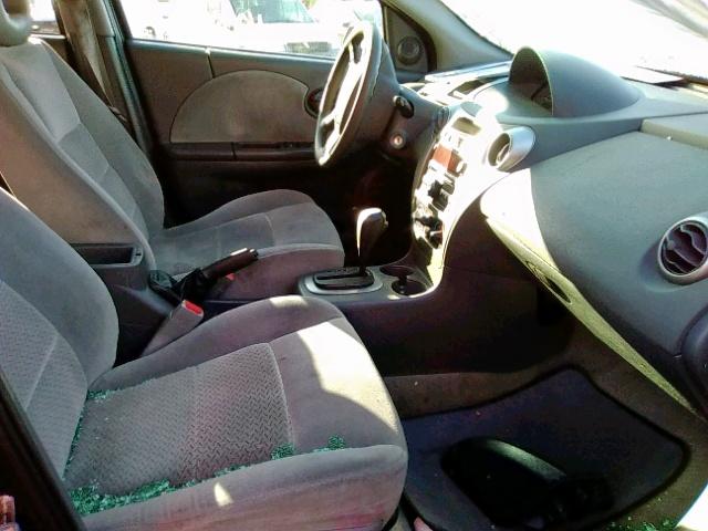 1G8AL58B27Z137102 - 2007 SATURN ION LEVEL RED photo 5