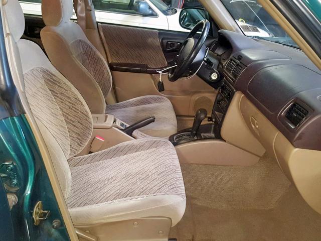 JF1SF6552WH775124 - 1998 SUBARU FORESTER S GREEN photo 5