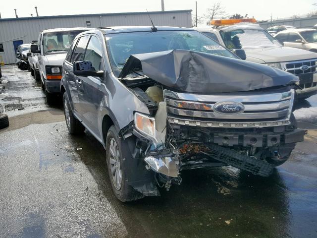 2FMDK4JC1ABA03643 - 2010 FORD EDGE SEL GRAY photo 1