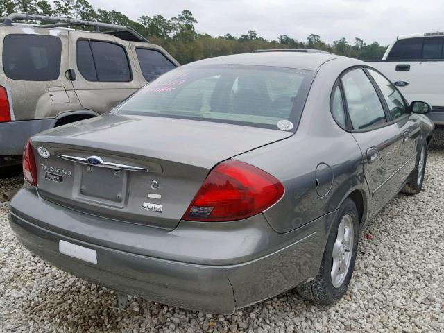 1FAFP55212G267502 - 2002 FORD TAURUS SES GREEN photo 4