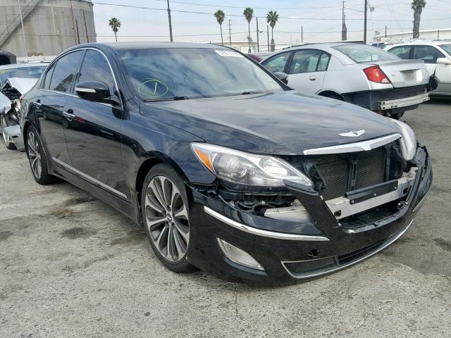 KMHGC4DH8CU176669 - 2012 HYUNDAI GENESIS 5. BLACK photo 1