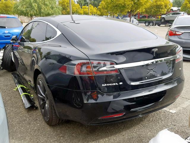 5YJSA1E17GF171420 - 2016 TESLA MODEL S Սև լուսանկար 3