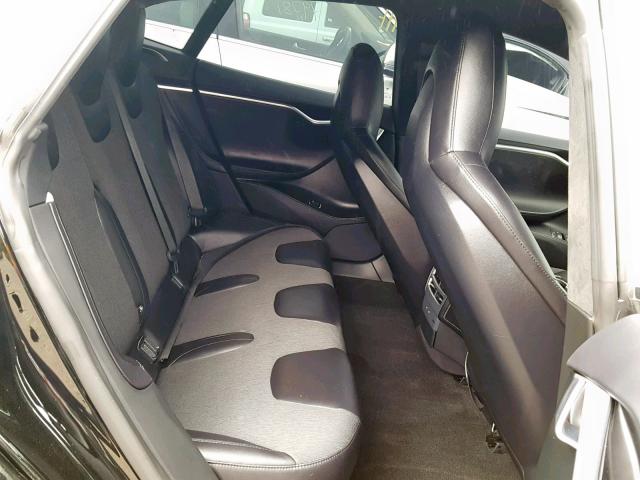 5YJSA1E17GF171420 - 2016 TESLA MODEL S Սև լուսանկար 6