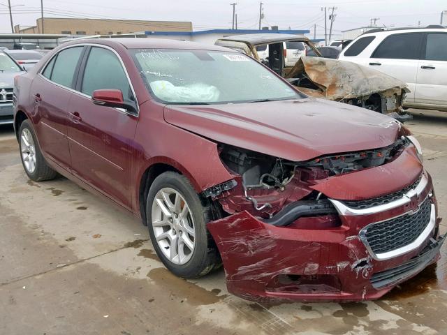 1G11C5SL5FF290427 - 2015 CHEVROLET MALIBU 1LT მუქწითელი ფოტო 1