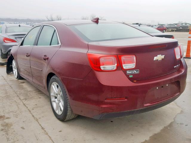 1G11C5SL5FF290427 - 2015 CHEVROLET MALIBU 1LT მუქწითელი ფოტო 3