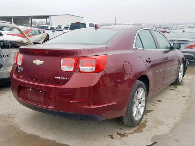1G11C5SL5FF290427 - 2015 CHEVROLET MALIBU 1LT მუქწითელი ფოტო 4