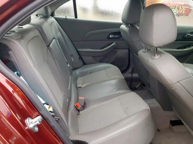 1G11C5SL5FF290427 - 2015 CHEVROLET MALIBU 1LT მუქწითელი ფოტო 6