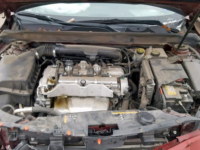 1G11C5SL5FF290427 - 2015 CHEVROLET MALIBU 1LT მუქწითელი ფოტო 7