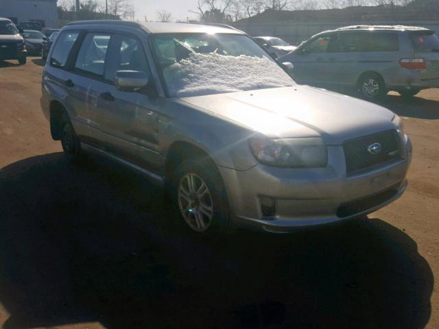 JF1SG66658H732095 - 2008 SUBARU FORESTER S GRAY photo 1