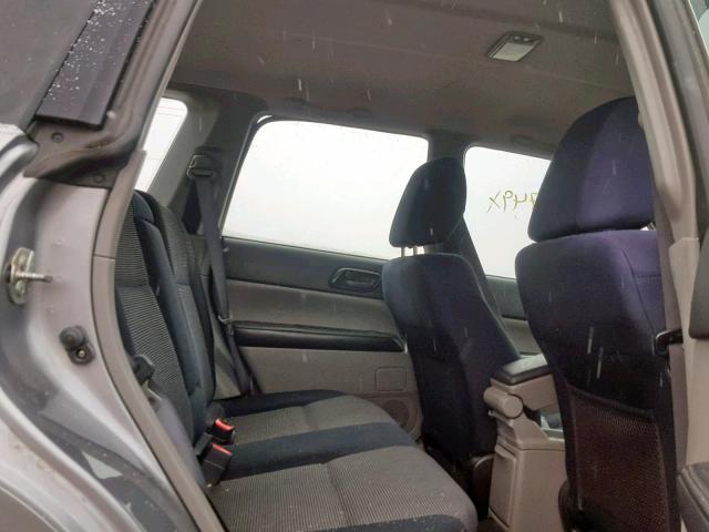 JF1SG66658H732095 - 2008 SUBARU FORESTER S GRAY photo 6